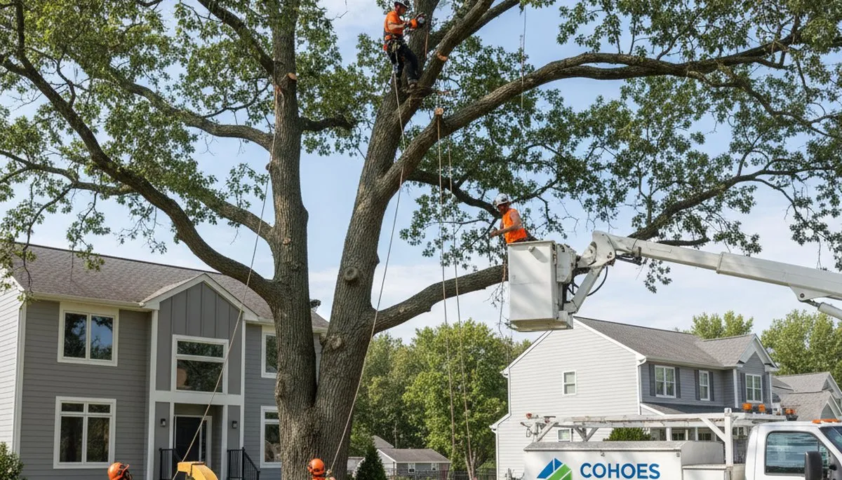 Professional tree removal service in Albany NY by certified arborists at Tree Services Albany NY
